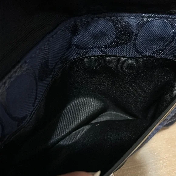 Coach Navy and Black Women's Bag - Picture 3 of 5